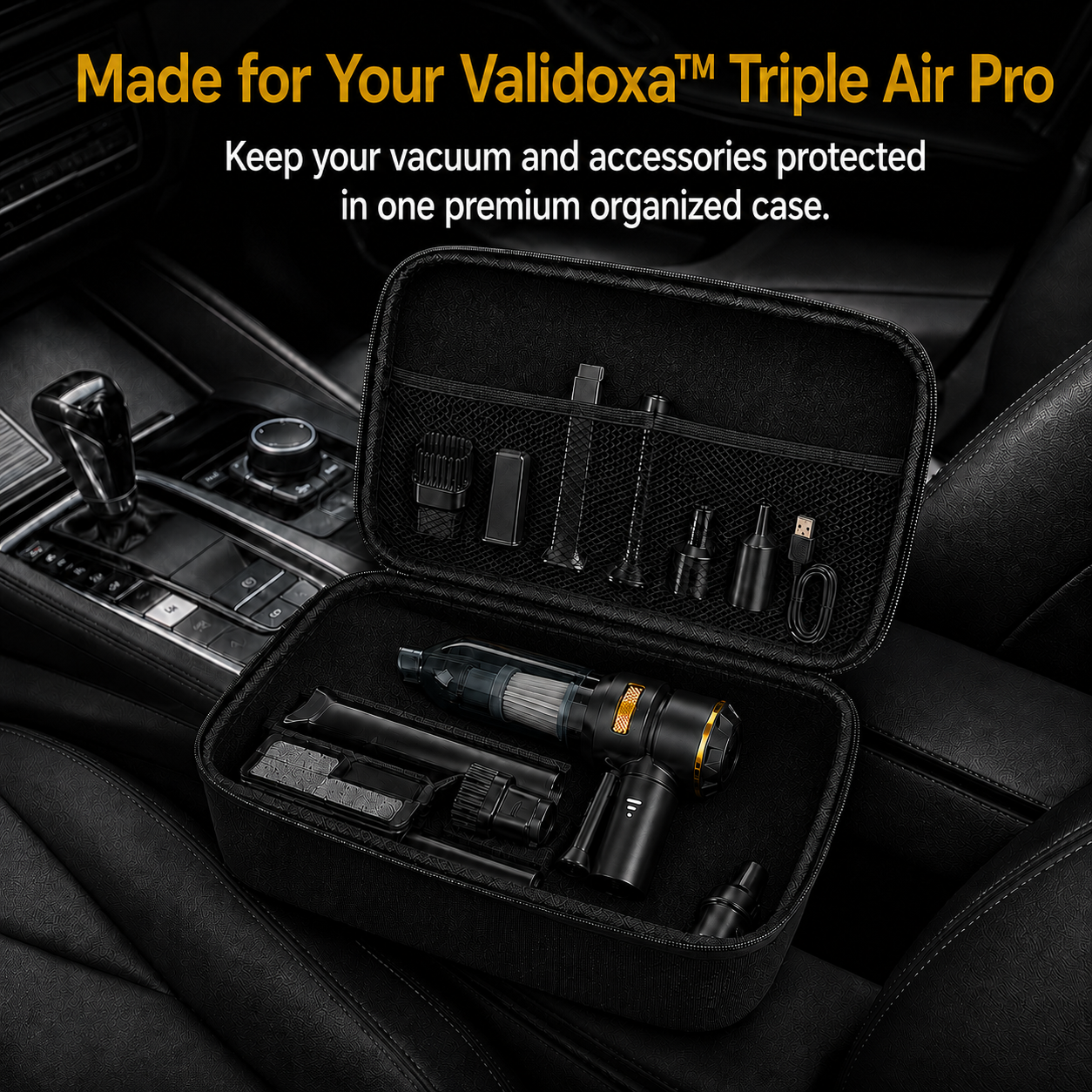 Validoxa™ AirMax 4-in-1 Car Vacuum with Blow, Inflate & Deflate Functions
