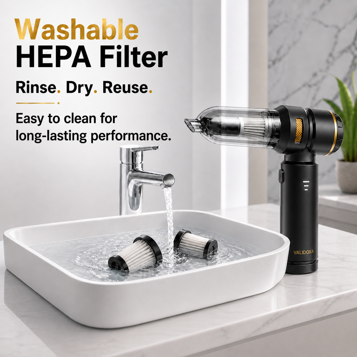 Validoxa™ Triple Air Pro 3-in-1 Car Vacuum, Blower & Inflator