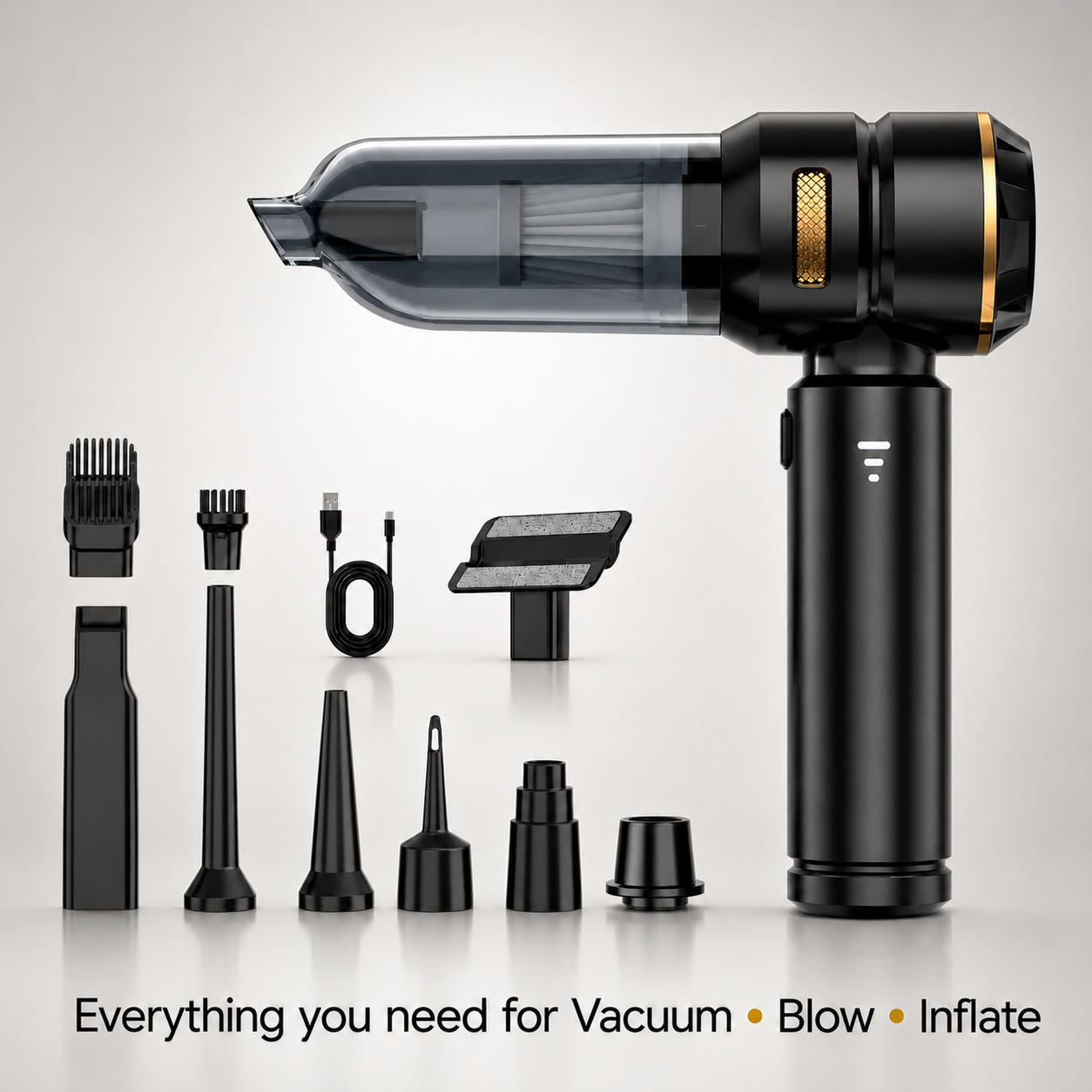 Validoxa™ Triple Air Pro 3-in-1 Car Vacuum, Blower & Inflator