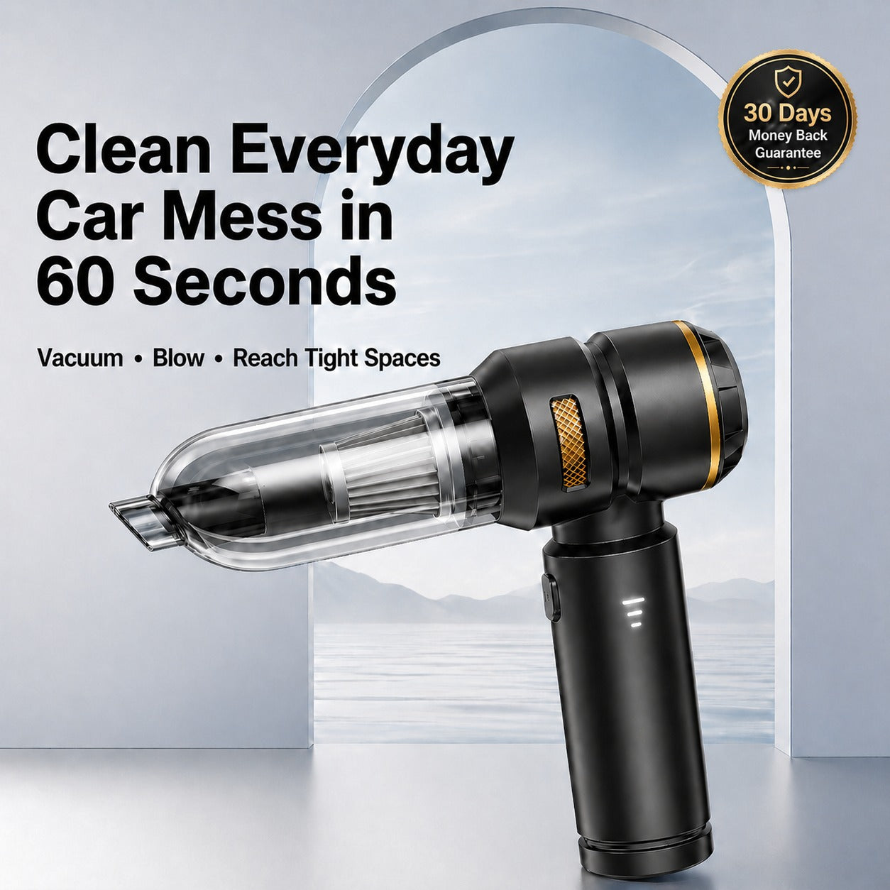 Validoxa™ Triple Air Pro 3-in-1 Car Vacuum, Blower & Inflator
