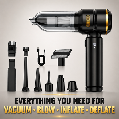 Validoxa™ AirMax 4-in-1 Car Vacuum with Blow, Inflate & Deflate Functions